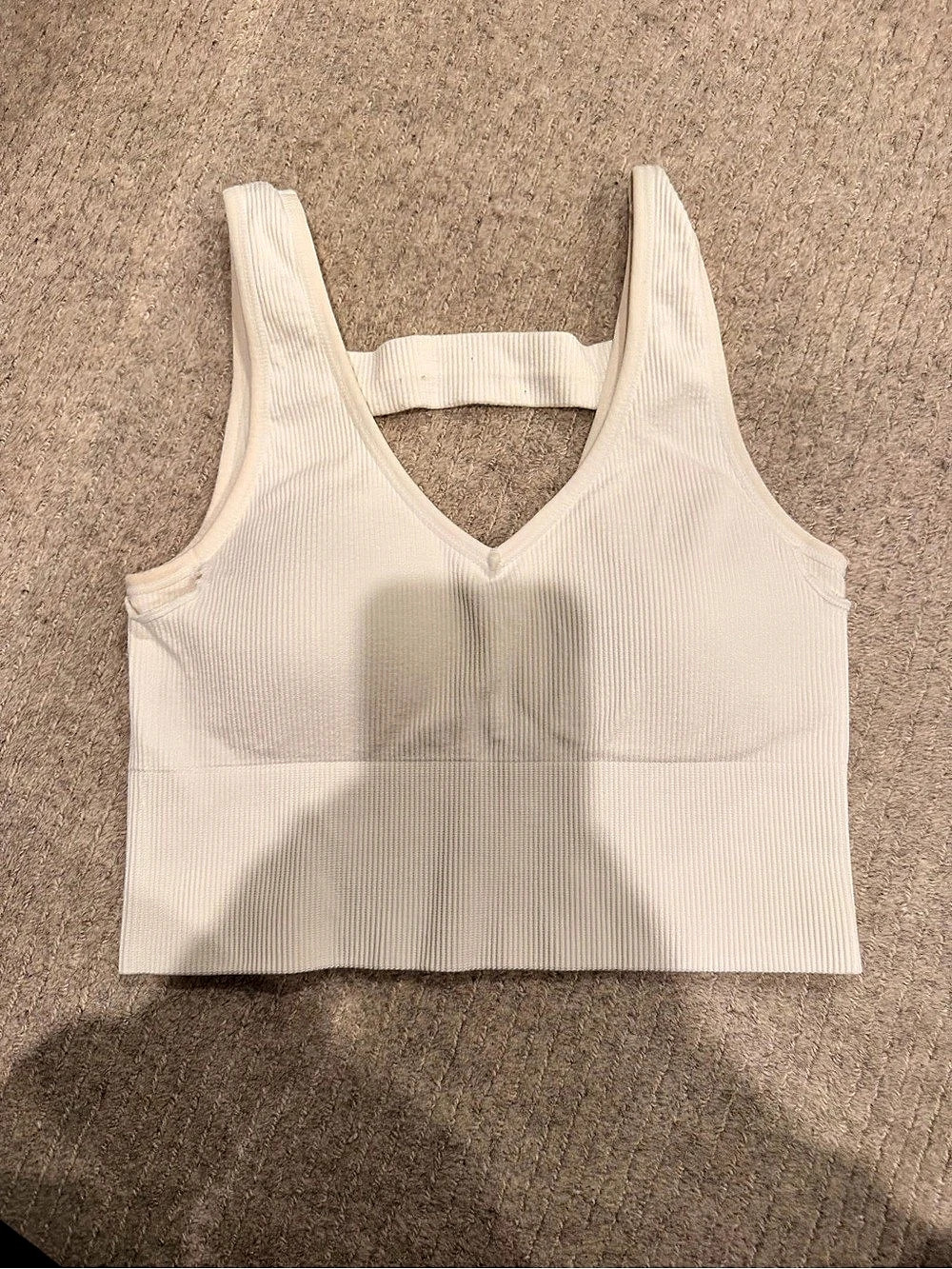 Aerie OFFLINE by Aerie Ribbed Cropped Tank Top OFFLINE Ribbed Cropped Tank Top